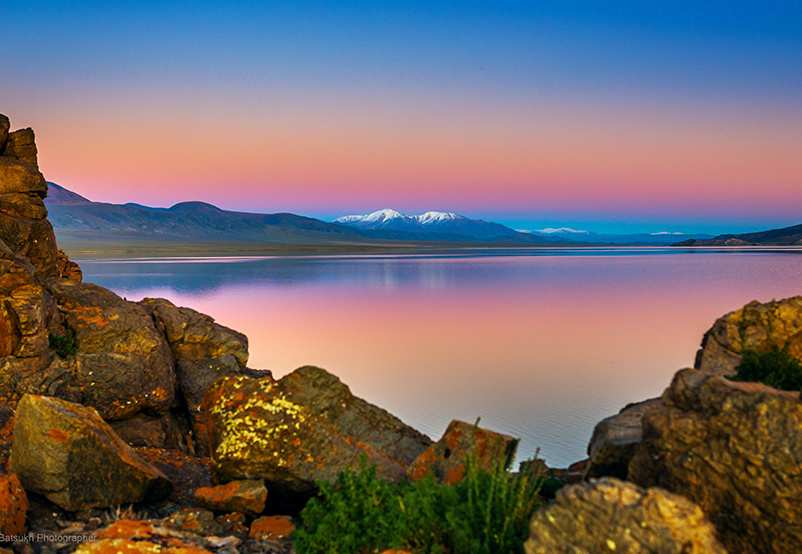 The Lake view in Mongolia